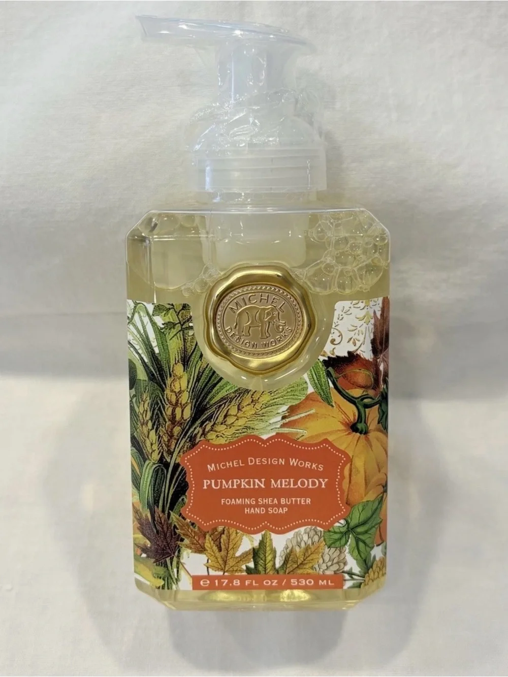 Michel Design Works Pumpkin Melody Foaming Shea Butter Hand Soap 17.8 fl oz